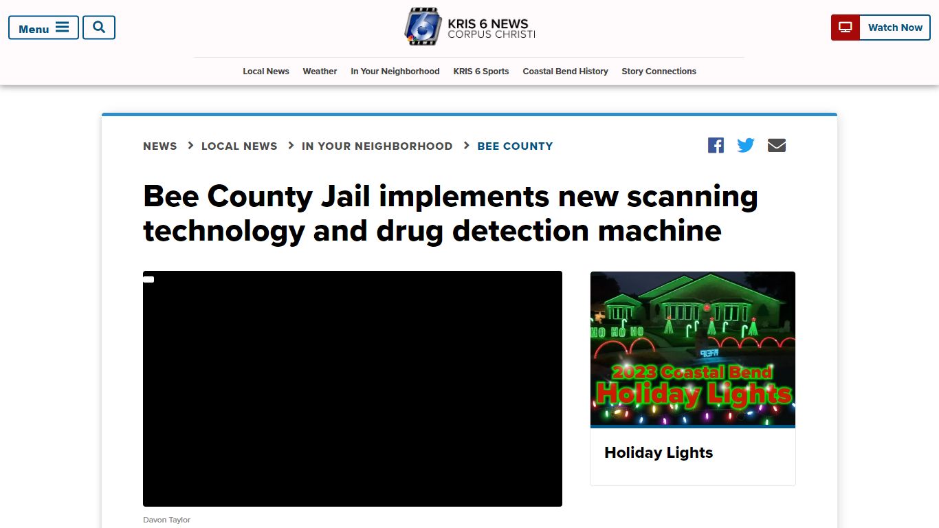 Bee County Jail implements new scanning technology and drug detection ...